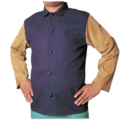 BW 1201-M LEATHER/SA TEEN COMBO JACKET